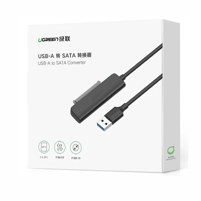 UGREEN SATA to USB Adapter Cable for SSD and HDD