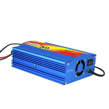 High Quality 30A Aluminum Alloy 12V Battery Charger Switch Mode Battery Charger