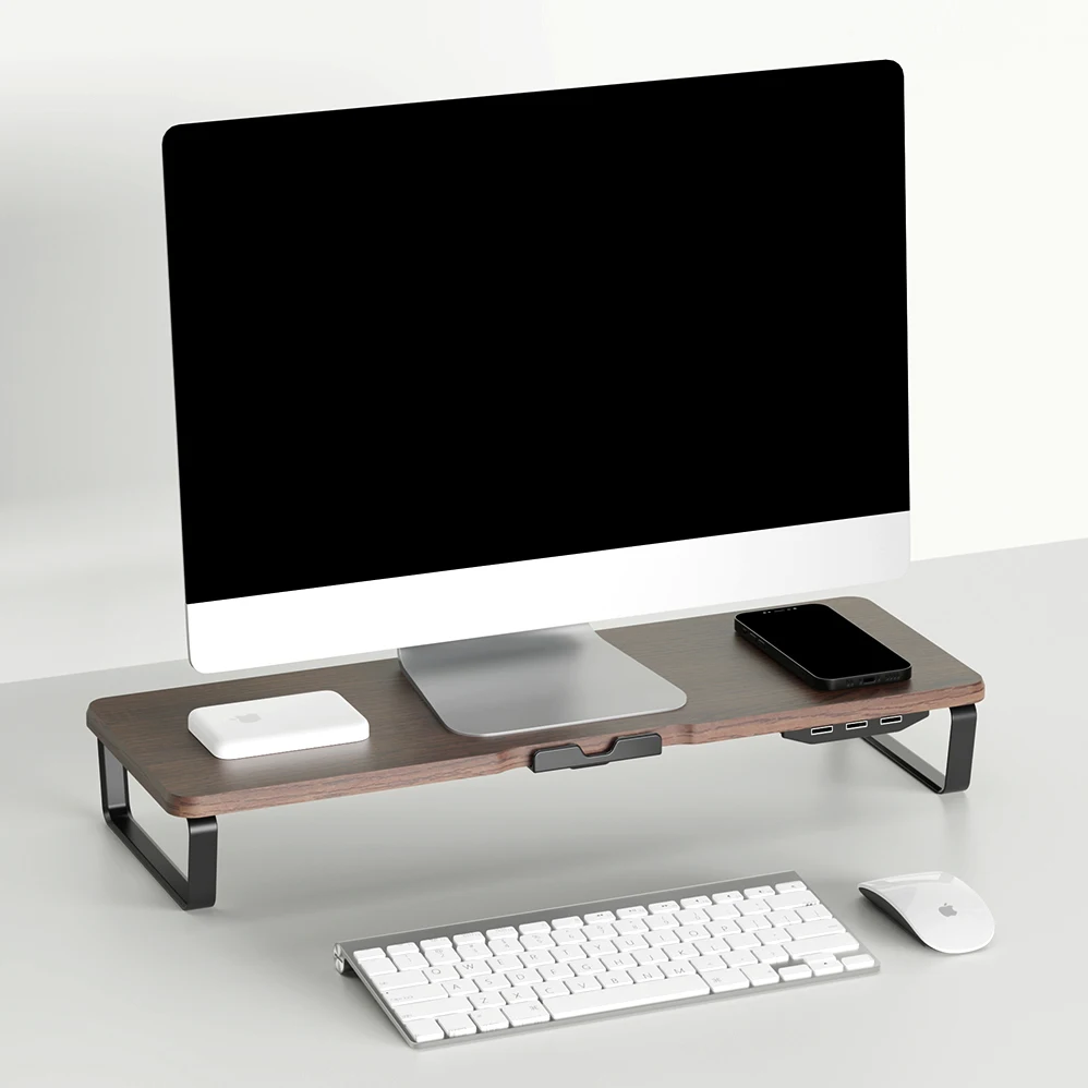 Monitor Stand Riser With Usb3.0,Desktop,Ergonomic Computer Riser ...