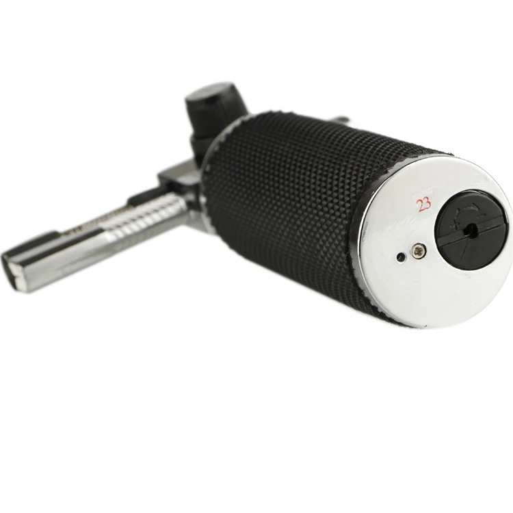 Gf-829 China Custom Single Jet Flame Dental Jewelry Black Gas Blazer Butane Torch Lighter