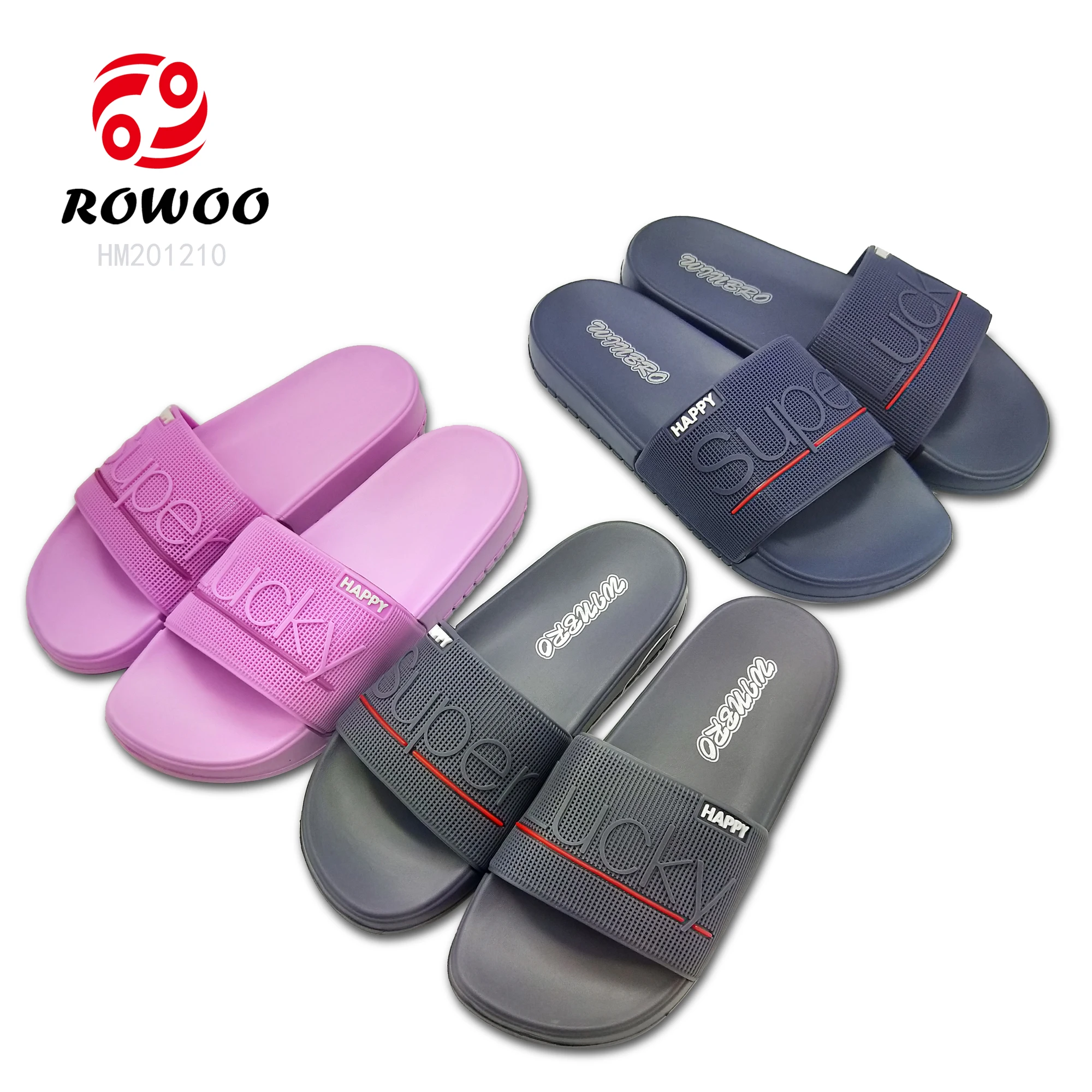 Source PU PVC men designer custom flip flops unisex slides,luxury rubber  custom slipper sliders sandals footwear men with logo on m.