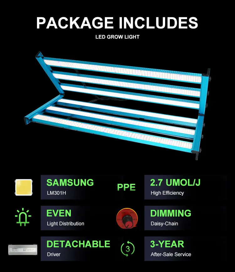 480 Watts Lm301h 4000k+royal Blue 460nm Kingbrite 480w Indoor Plant Led