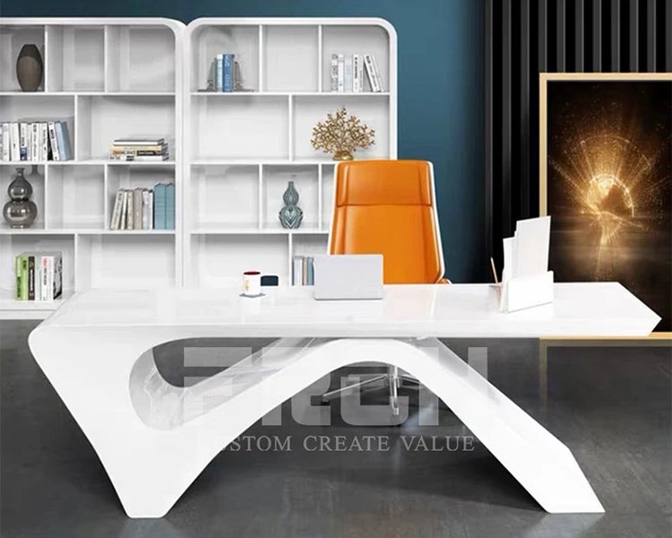 Source Table de bureau blanc, simple, à bas prix, meuble de bureau  personnalisé et économique on m.alibaba.com