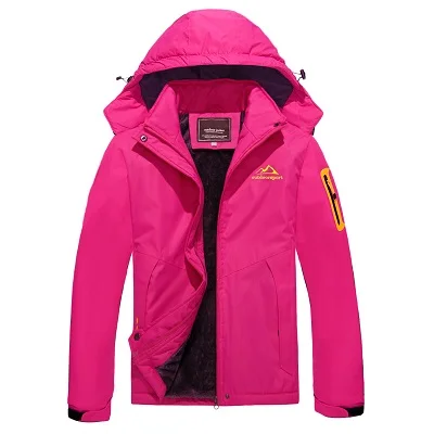 Cheaper 100% Polyester Jacket Multi-layer With Removable Hoodies Outdoor Woman Winter 3 in 1 jackets