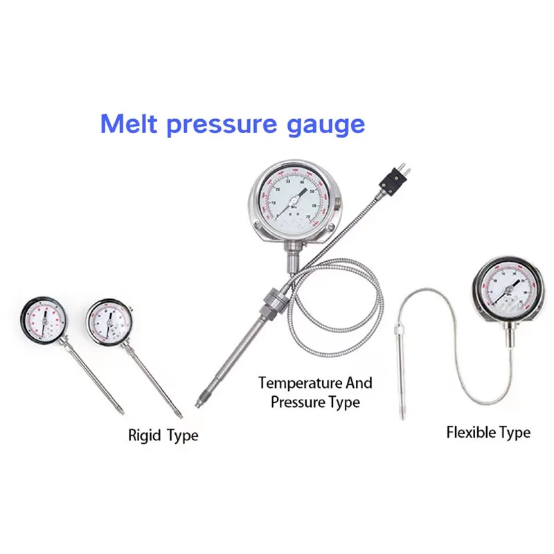 Stainless Steel Manometer Glycerin Filled Pressure Gauge Shock-proof ...