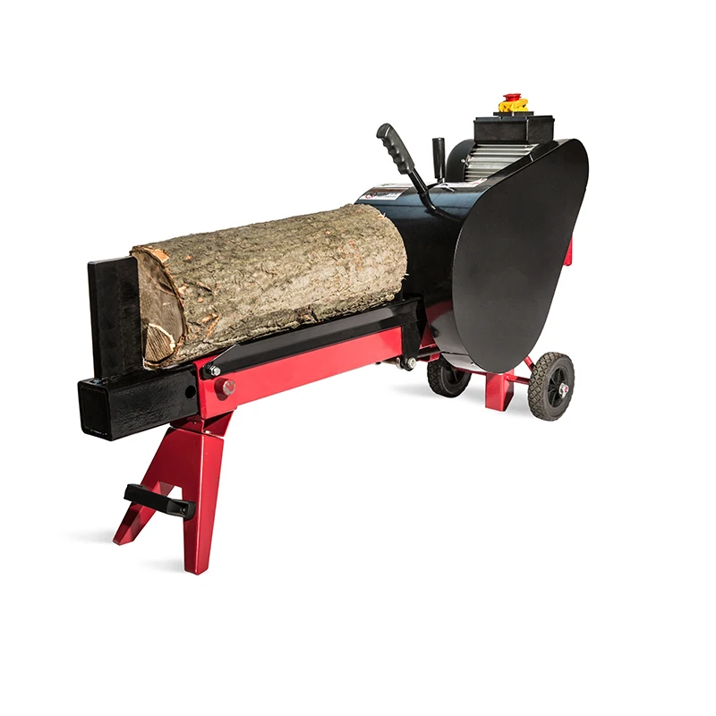 2024 New DZR Automatic Wedge Splitting Machine Direct Sales Manufacturers Wood Crusher Log Separator Splitter 220V Engine Motor