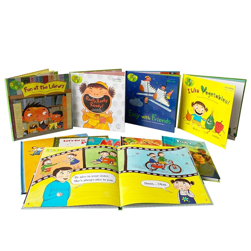 China's Cheapest High Quality Custom Full Color Educational Publishing Children's Books Hardcover Children's Book Printing factory