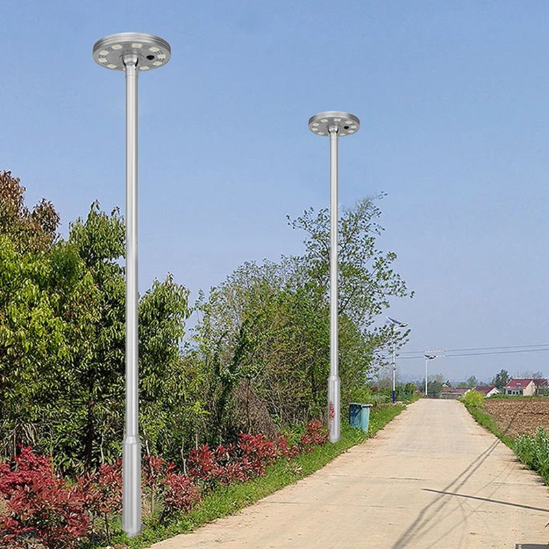 Round Shape Led Solar Street Light All in One Solar Panel Street Light 160w 200w 240w ufo Solar Lights Outdoor