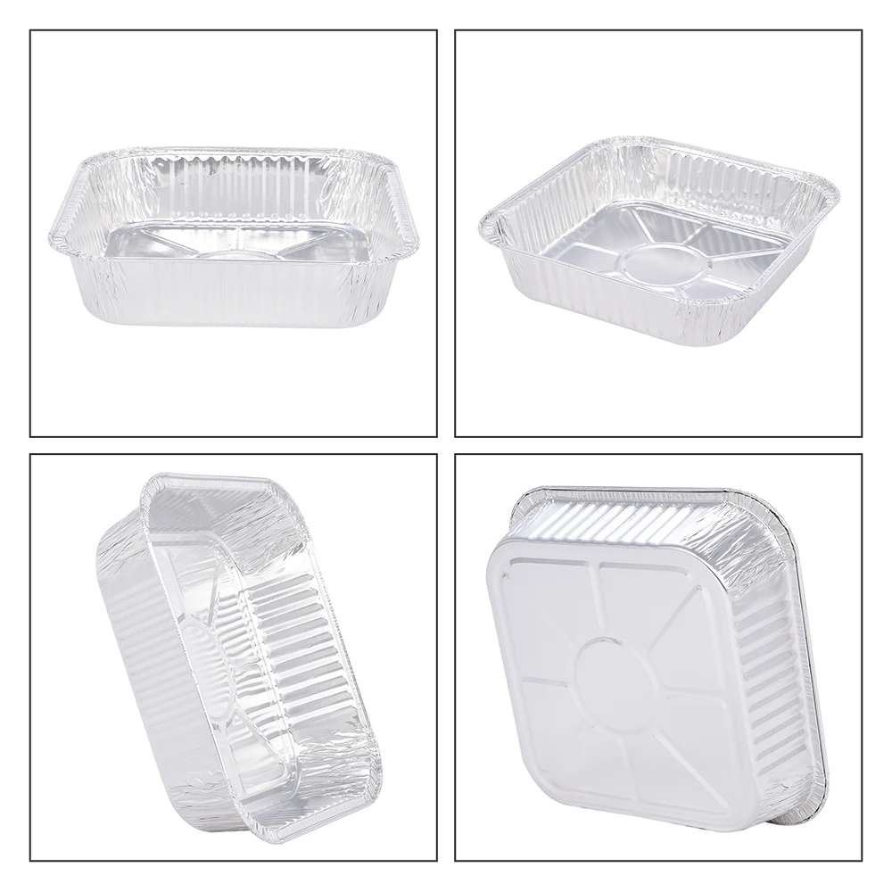 product hot new product tia zb41 food contact grade partition food restaurant aluminium foil container-7