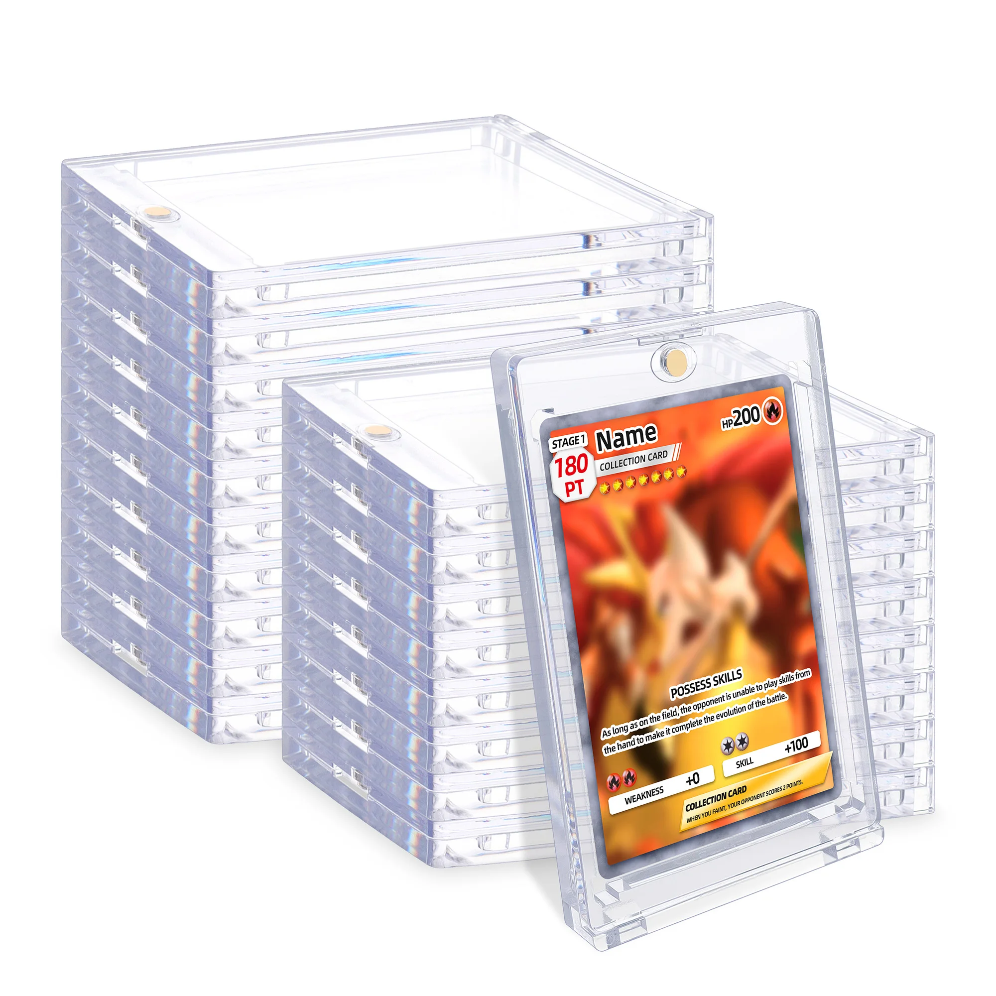 180 pt card sleeves Pro Mold Magnetic 180 Point with Penny Sleeve