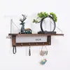 New Chinese style baked enamel retro hook design, 60x25