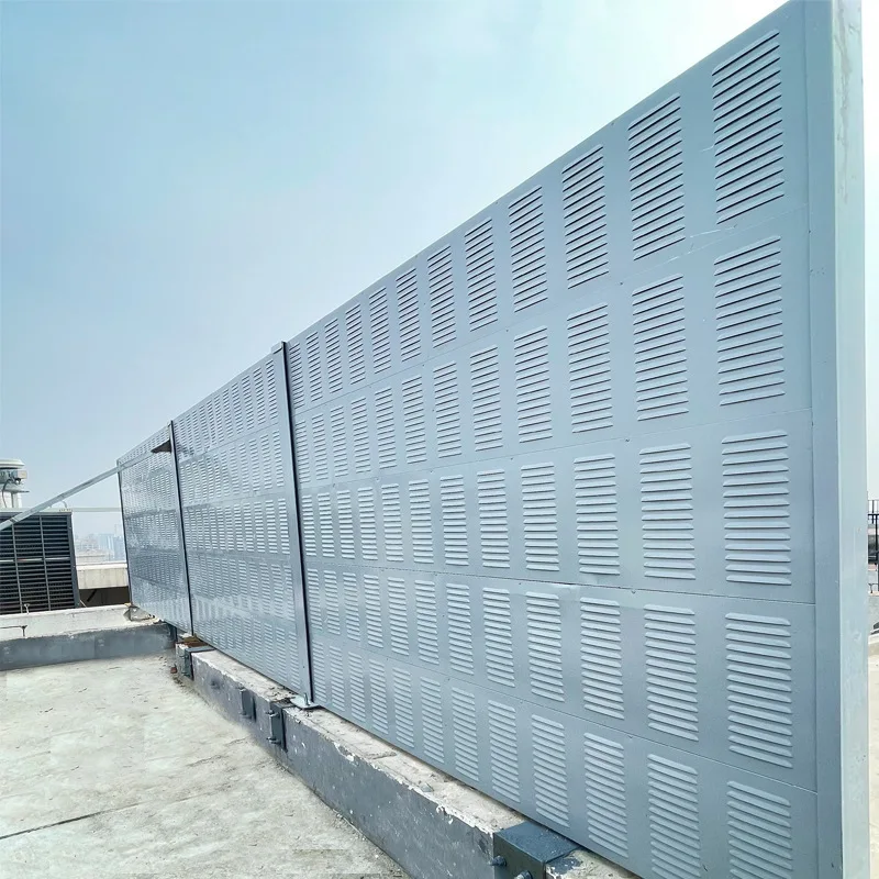 Écran d’isolation acoustique pour tour de refroidissement d’usine, housse pour sous-station transformateur, unité extérieure de climatisation pour centre commercial ou hôpital