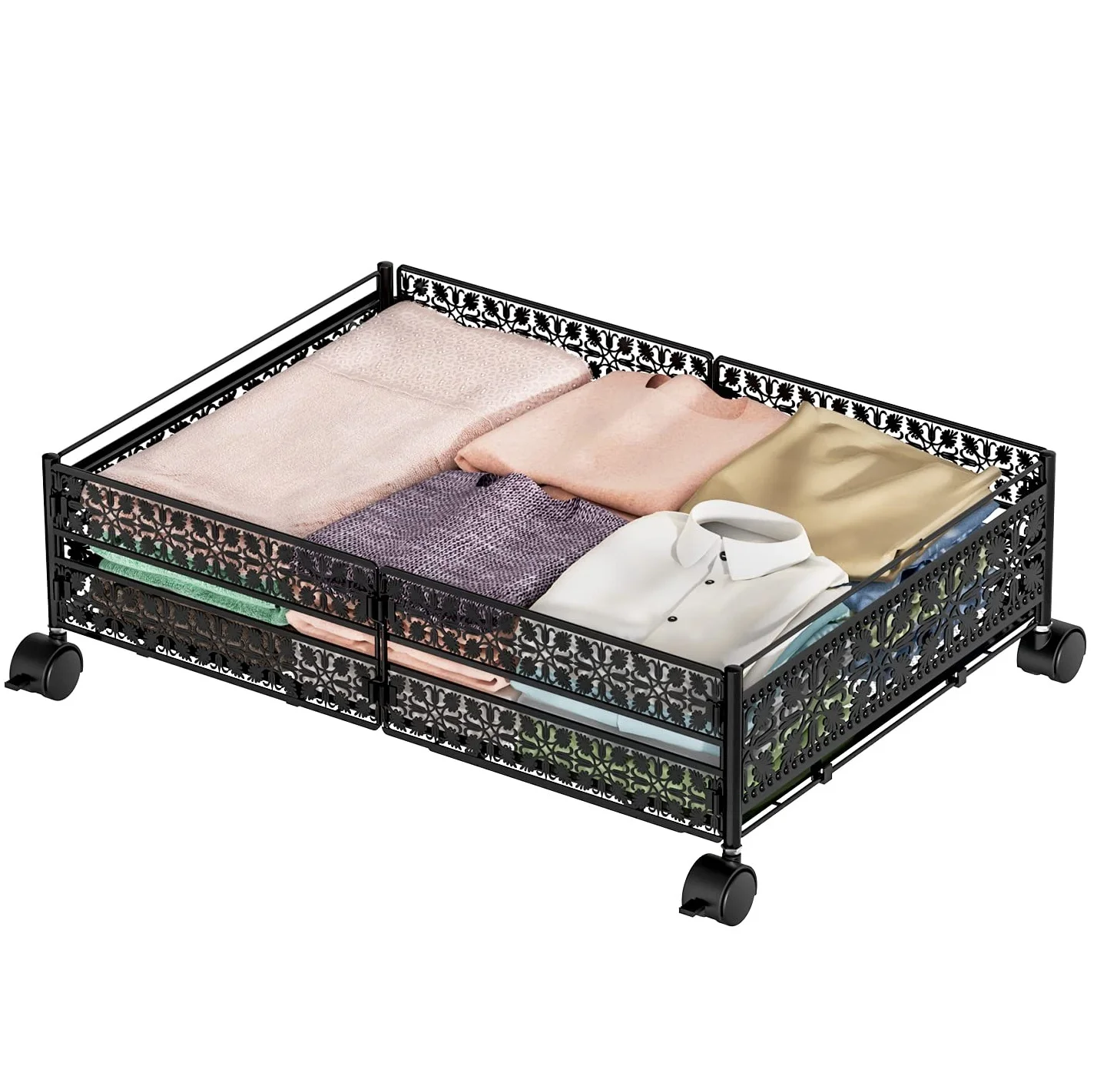 Under Bed Storage Containers,Under The Bed Shoe Storage Organizer With