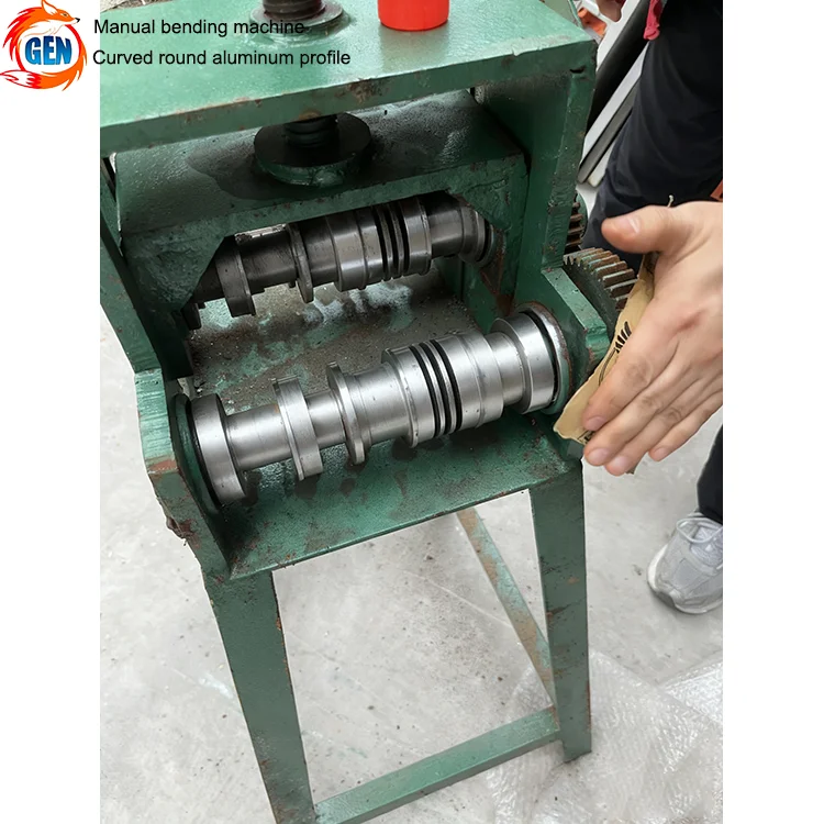 product bend pvc stretch ceiling film accessory f h m w aluminum profile round circle shape manual aluminum profile bending machine-3