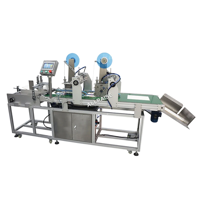 High Speed Paper Metal Cloth Double Side Tape Applicator Duct Tape Pasting Machine