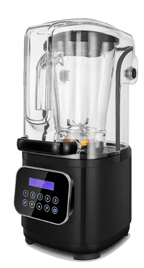 Silent Heavy Duty Soundproof Blender With Cover Blenders Low Noise Quiet Blender with Soundproof Cover