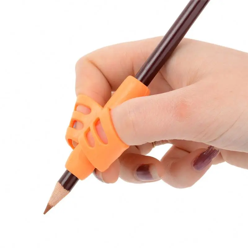3Pcs Non-toxic Children Pencil Holder Pen Writing Grip Posture Correction Tool 