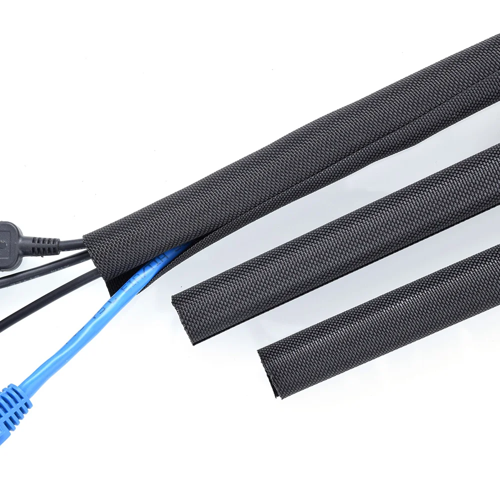 JDD SCS2160 FMVSS 302 Standard Auto Self Closing Wrap OEM Cable Management Sleeve Manufacturer