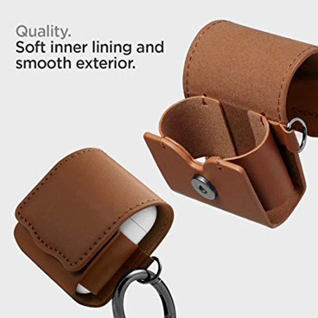 Кожаный защитный чехол премиум-класса на магнитной застежке в стиле ретро для airpods pro