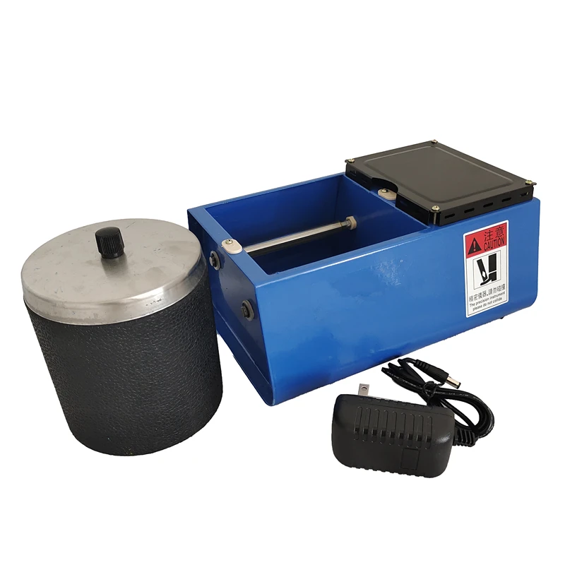 Small Automatic Silicone Roller Polishing Jewelry Tools Equipment Micro Polishing Tumbler Small Rock Tumbler Polishing Machine
