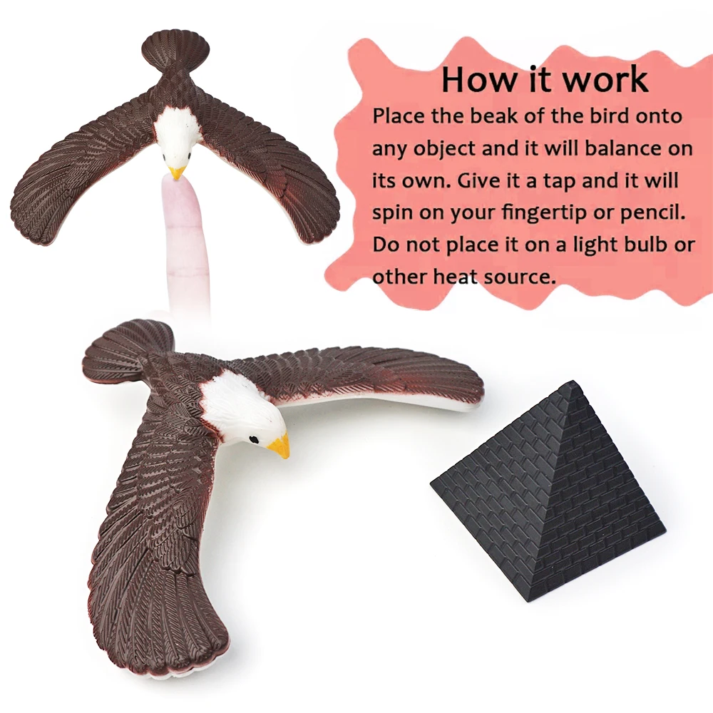 Balance Bird Balancing Eagle Wingspan With Pyramid Stands Buy Balance