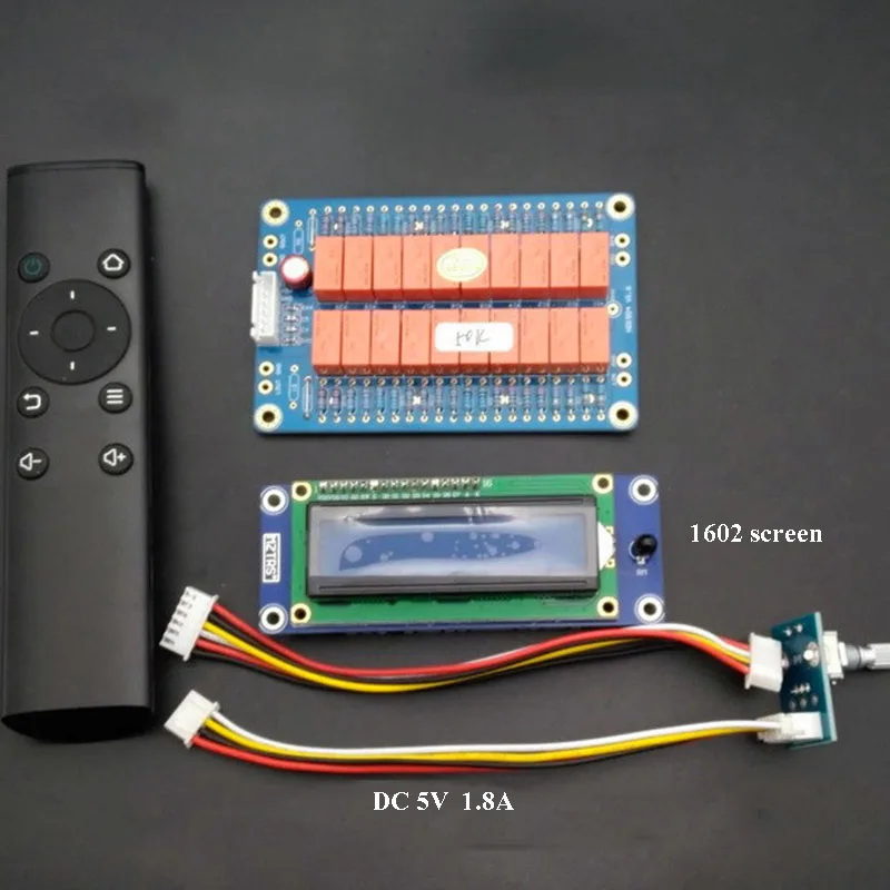 Infrared Volume Potentiometer Remote Control Relay Board