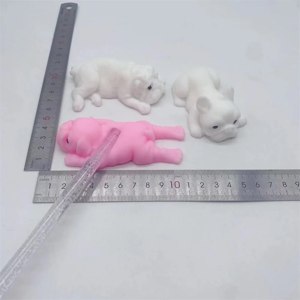 Small Size Fidget Toy Funny Dog Ushihito Mochi Antistress Squishy Toy Kawaii Doll Soft Sticky Stretchy Relief Toy Children Gift