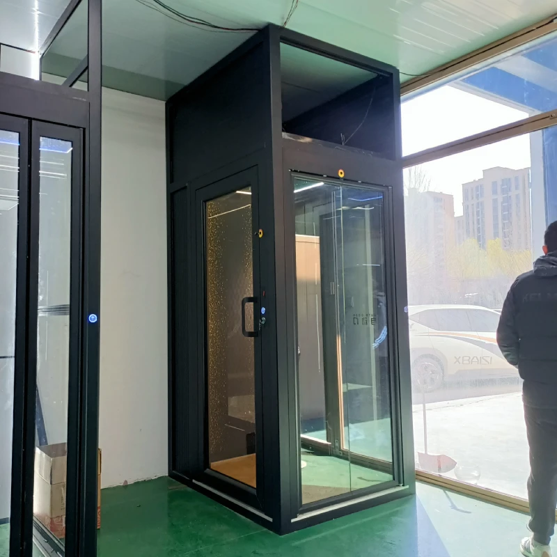 Latest Styles Fire Rated Elevator Doors Elevator with Two Doors Folding Elevator Door Price Used in Home