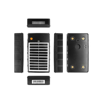 Solar GPS Tracker Geo-Fence Enabled Vibration Alarm Tamper Detection Waterproof for Shared Mobility Special Vehicles PC Track