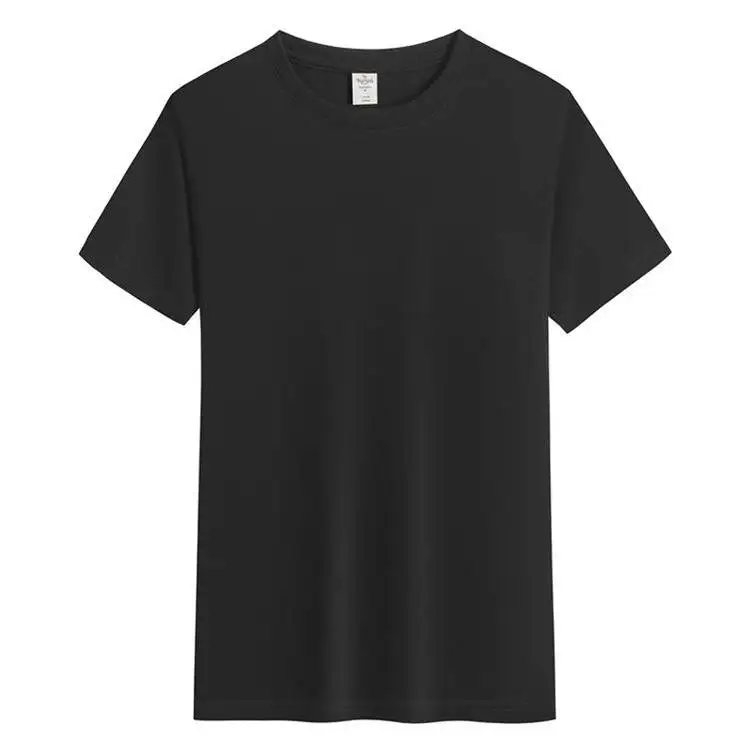 100cotton Plus Size Short Sleeve Custom Logo Printing Cheap Blank Drop