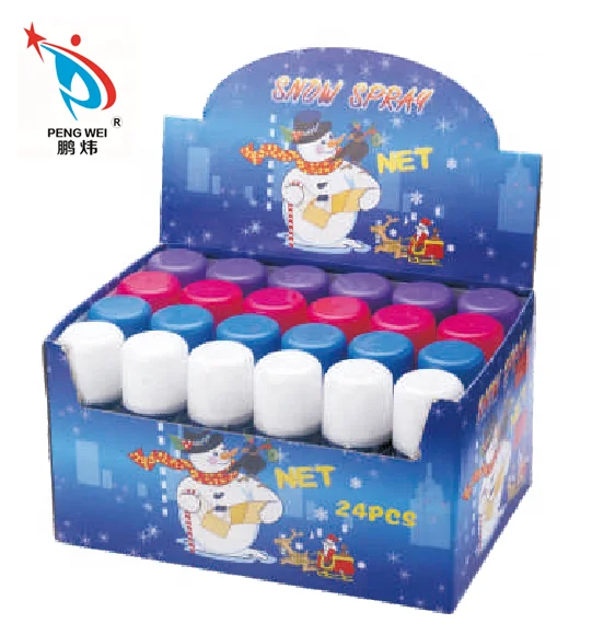 Simulation white snow spray foam snow spray snow can artificial