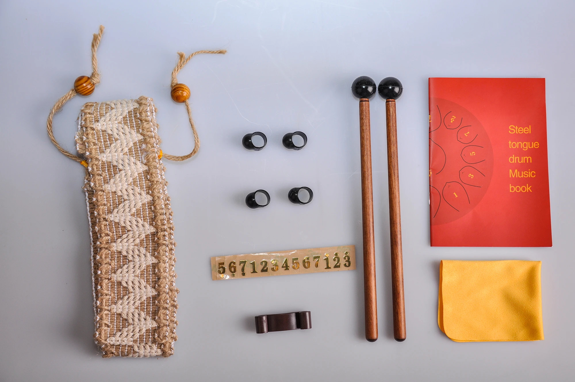 スチールタンブルドラム 5-7キー 13音 ハンドパン 楽器 バッグ付き