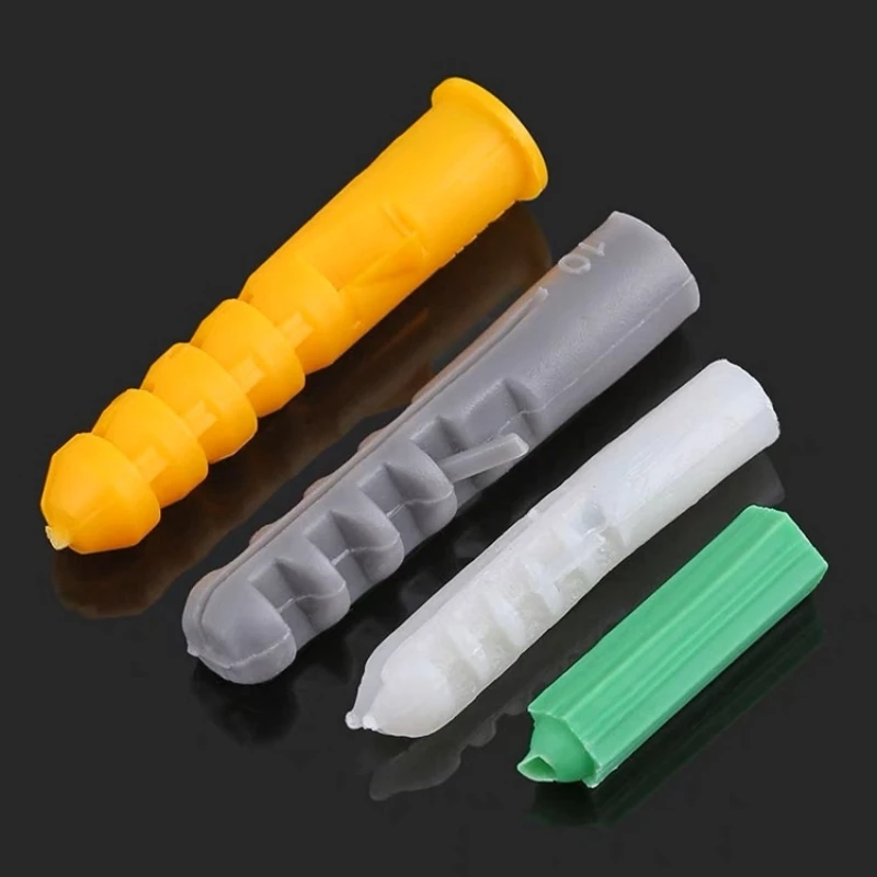 Nail Sizes Plug Colorful Plastic Expand