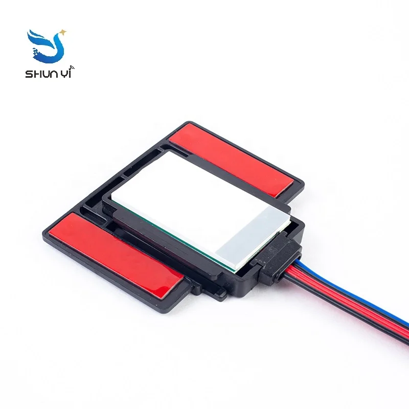 Smart Bathroom Mirror Dc12V  Single Key Tricolor Led Light  Capacitive Sensor Dimmer Mirror Touch Switch