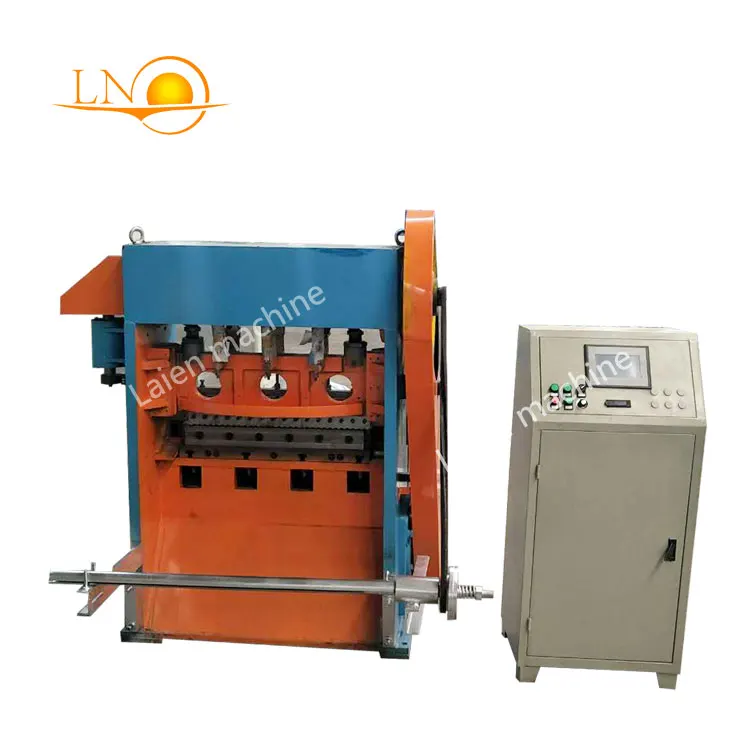 High Speed Spiral Filter Core Expanded Metal Mesh Making Machine Expanded Metal Machine for air Filter