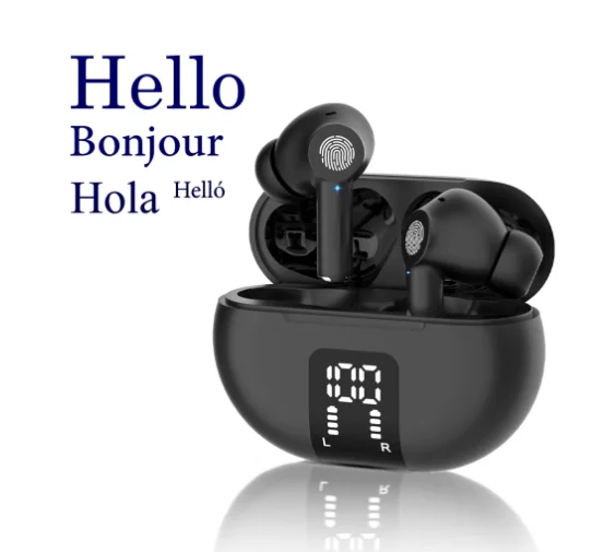 翻訳機 翻訳機能付きイヤホン双方向同時通訳 オフライン対応ノイズ低減