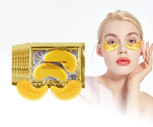 Sleep Gel Custom 24k Gold Under Patch Sheet Hydrogel Treatment Dark Circle Organic Pads Crystal Collagen Eye Mask