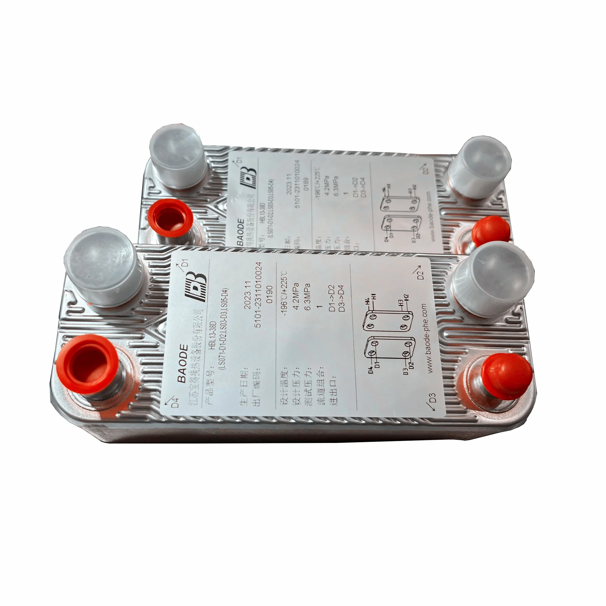 B4M HBL13 Micro Condenser Brazed Plate Heat Exchanger