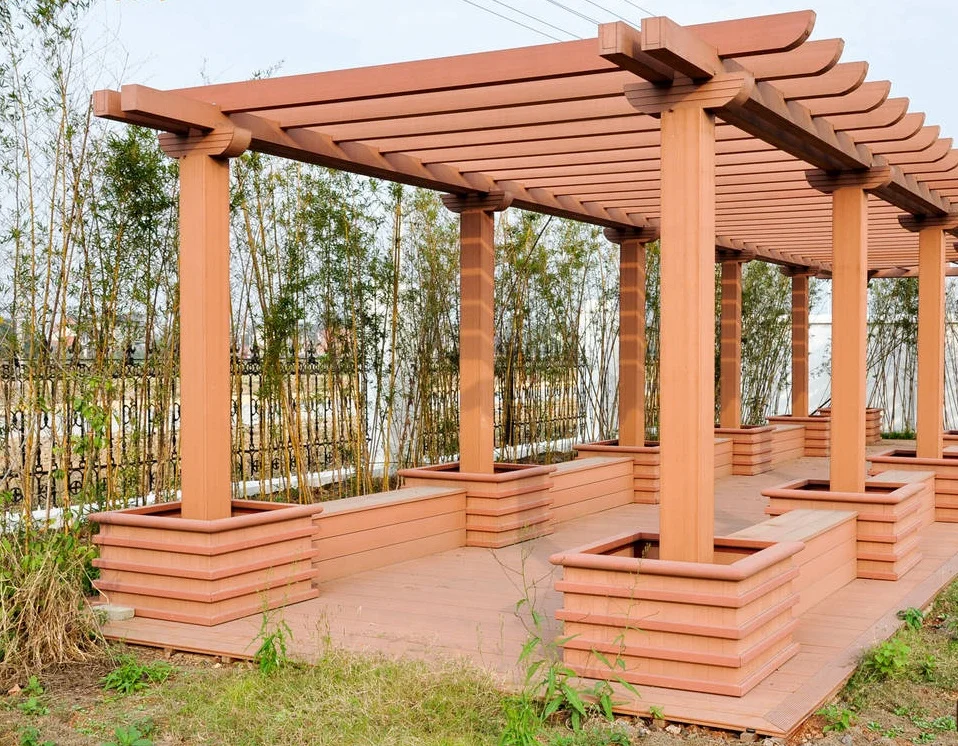 Landscape Gazebo Customized WPC Pergola