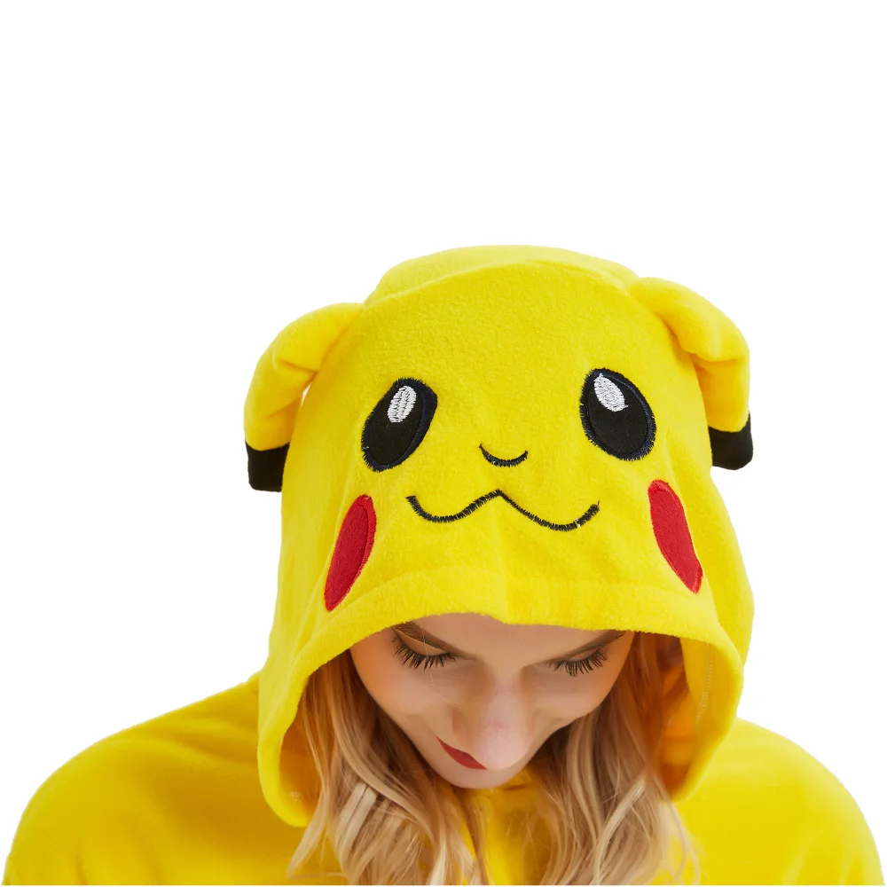 para adultos. Pijama unisex de una sola pieza con diseño de Pikachu