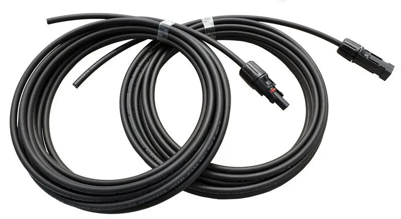 Factory Price Solar Cable 4mm2 6mm2 for Solar Panel to Solar Charge Controller Adaptor Kit