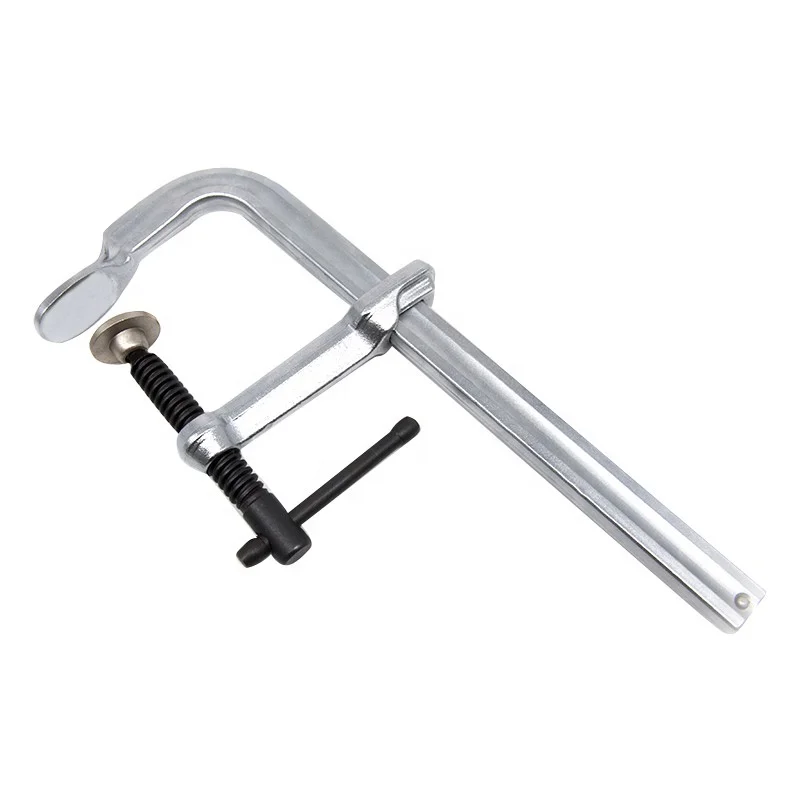 Thick Rail F Clamp 12-inch 4-3/4-Inch Throat 300 x 120mm Industrial  Heavy Duty F Clamp