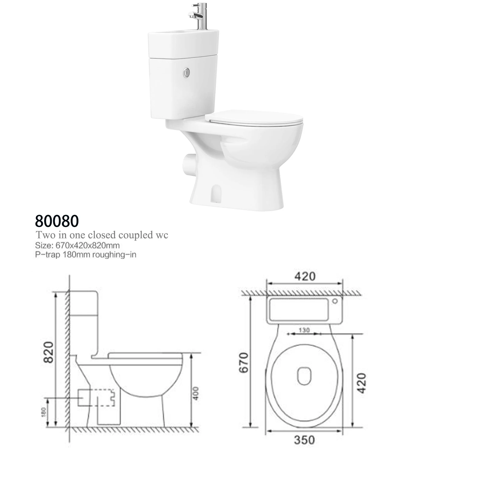 Positive Sink Toilet Replaced Tank Lid Hand Free Toilets Wash Basin In