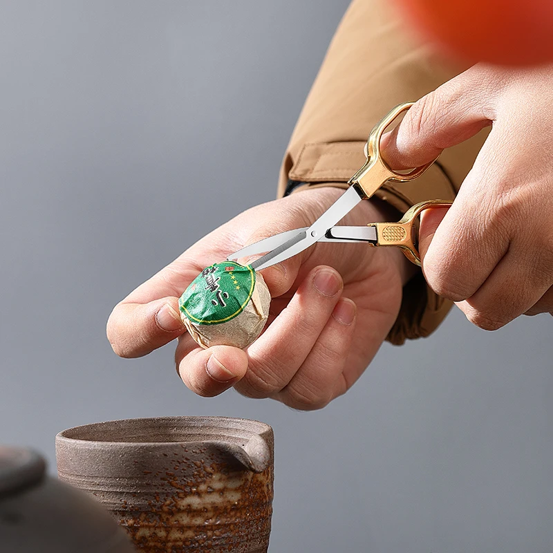 Double ring folding scissors