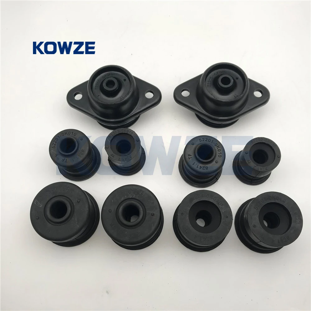 Suspension Parts Body Mounting Cushion for Toyota Hilux KUN15 KUN25 52202-0K010 Chinese Auto Parts Car Rubber Bushing Cushion