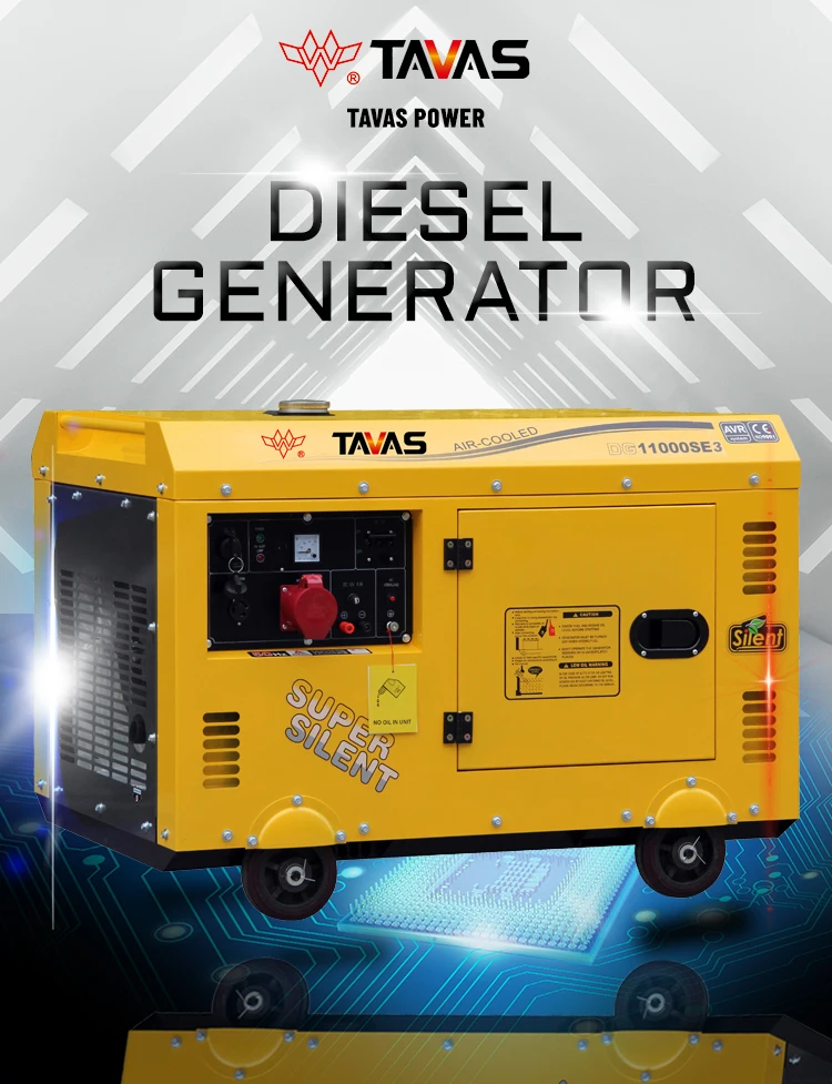 Tavas Generator 5kw Siletn Diesel Generator 380v Generator Coil Buy