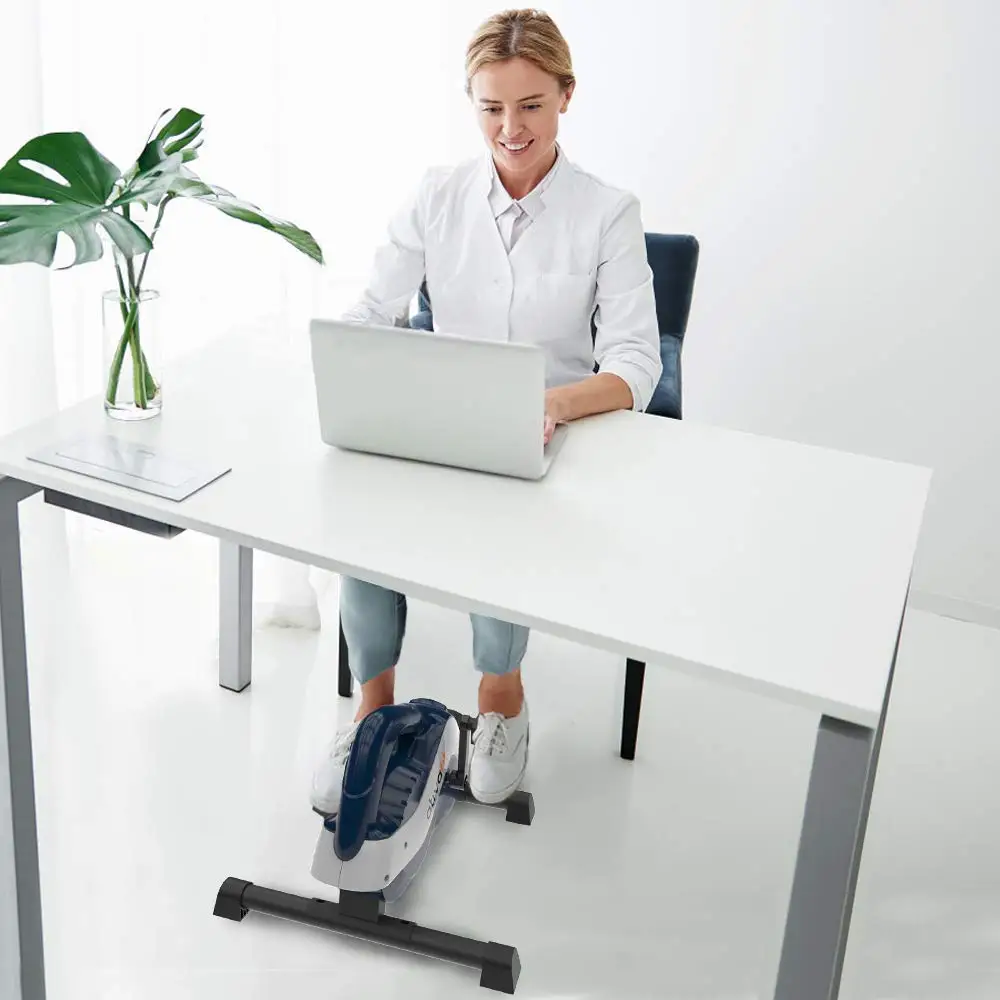 
 Мини-велотренажер магнитный мини цикла для езды на велосипеде, который поможет избавиться от домашнего офиса под столом велосипед с ЖК-дисплеем для ног и рук  