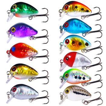 NEWUP Artificial Hard Bait Topwater Lure 1.5G ABS Material for Catfish Cod & Pike Fishing with Hooks – Popper – view 2