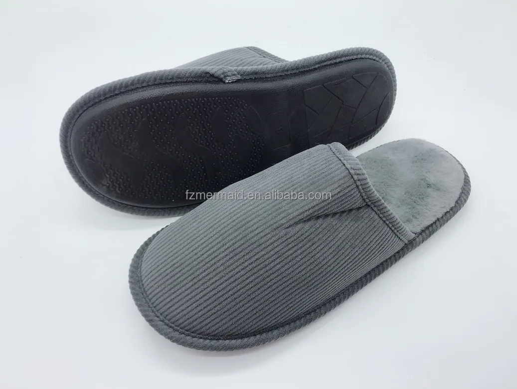 2024 Wholesale Soft Fashion Winter Rubber Faux Fur Comfy Sole Lady Men Slides Plush slippers for Women Cotton House Shoes