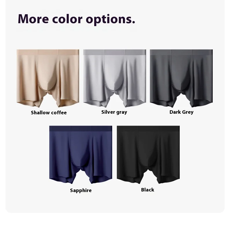 Wholesale Breath Freely  Men's Modal Long Leg  Antibacterial Underwear 10 Pack Custom OEM Supplier